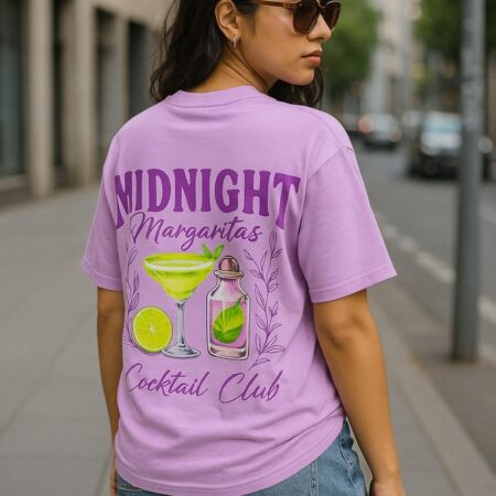 midnight lavender oversize t shirt