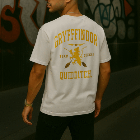 gryffindor oversized printed t shirts